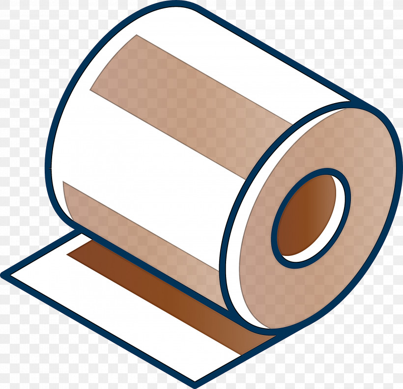 Toilet Paper, PNG, 3000x2900px, Toilet Paper, Geometry, Line, Mathematics, Meter Download Free