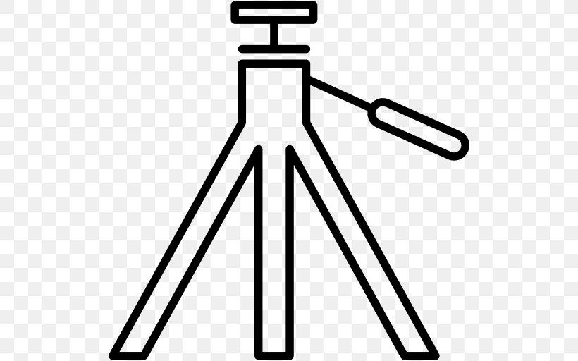 Tripod Video Cameras Photography Camera Operator, PNG, 512x512px, Tripod, Area, Black, Black And White, Camera Download Free