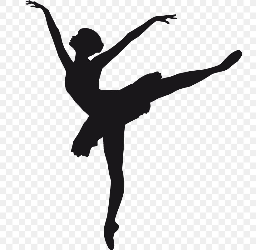 Ballet Dancer Clip Art Image Silhouette, PNG, 733x800px, Ballet, Arm, Ballet Dancer, Black And White, Concert Dance Download Free