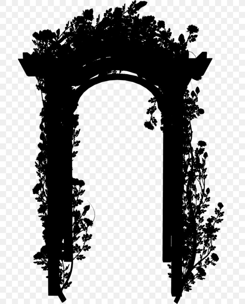 Font Silhouette Tree, PNG, 700x1018px, Silhouette, Arch, Architecture, Tree Download Free