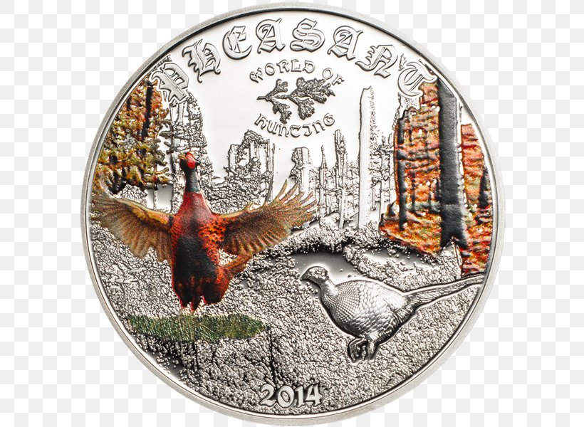 Silver Coin Silver Coin Commemorative Coin Copper, PNG, 600x600px, Coin, Chicken, Commemorative Coin, Cook Islands, Copper Download Free