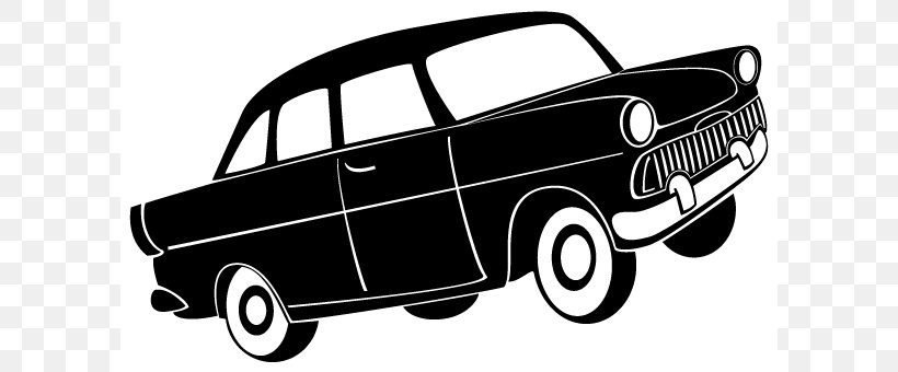 Sports Car Vintage Car Classic Car, PNG, 600x340px, Car, Antique Car, Art, Automotive Design, Black And White Download Free