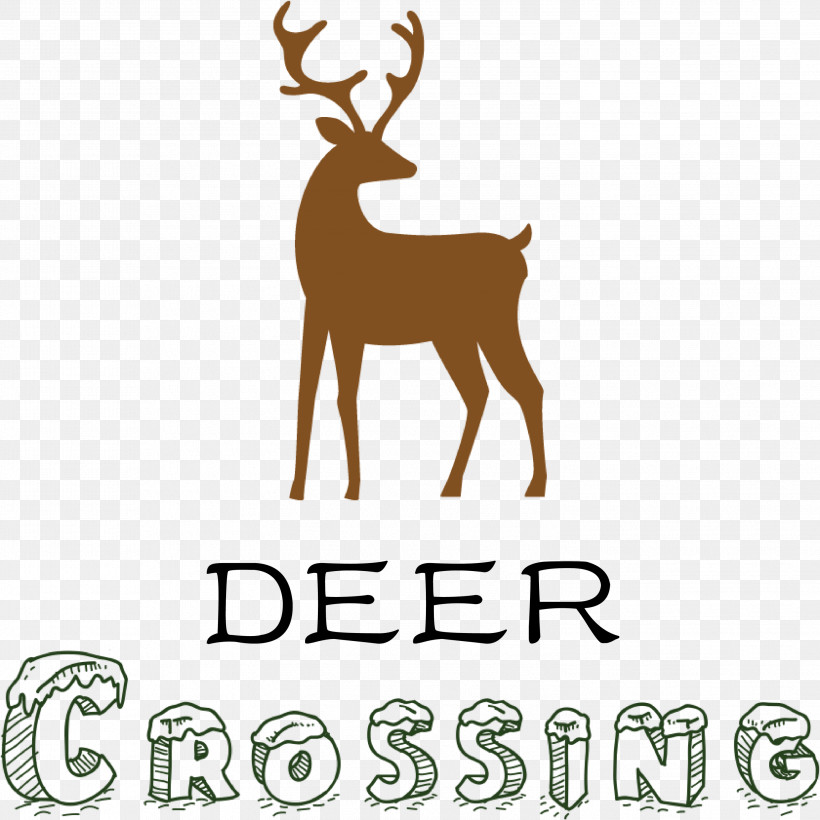 Deer Crossing Deer, PNG, 2997x3000px, Deer Crossing, Antler, Deer, Geometry, Line Download Free