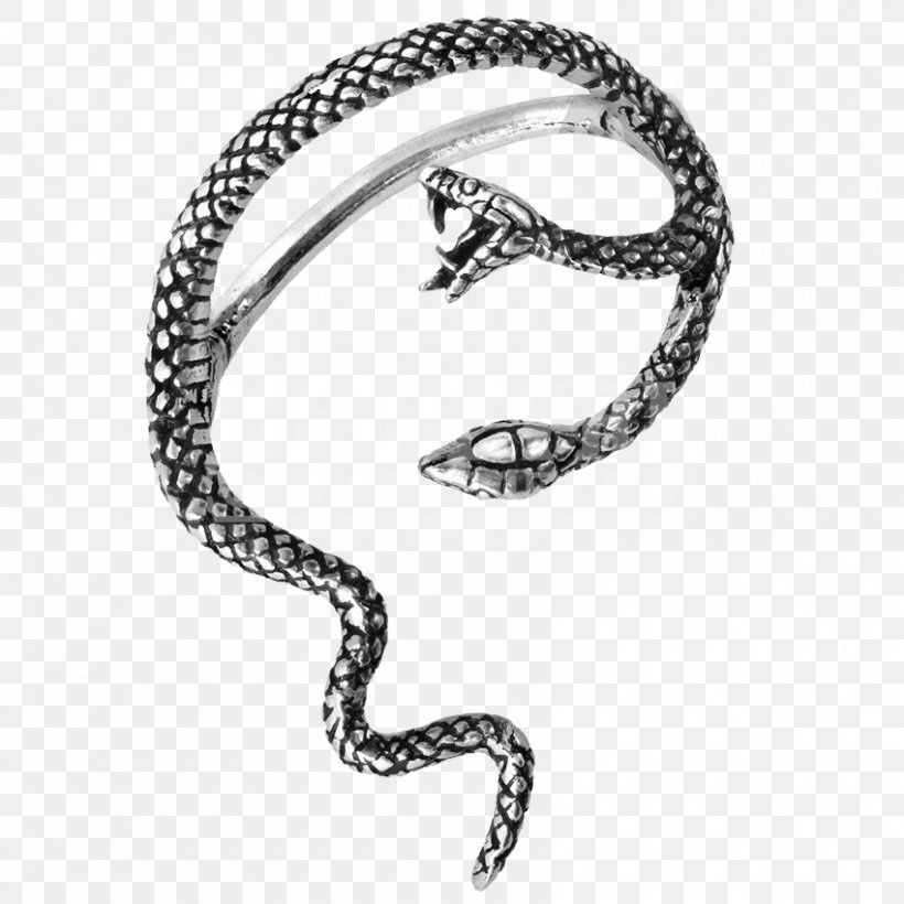 Earring Serpent Lernaean Hydra Bracelet, PNG, 850x850px, Earring, Alchemy, Bijou, Black And White, Body Jewellery Download Free