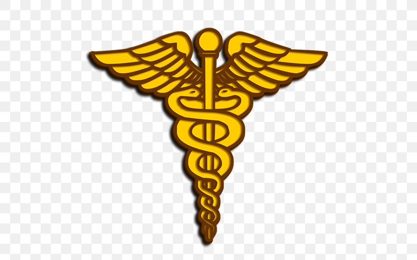 Staff Of Hermes Caduceus As A Symbol Of Medicine Clip Art, PNG, 512x512px, Staff Of Hermes, Army, Army Medical Department, Brand, Caduceus As A Symbol Of Medicine Download Free