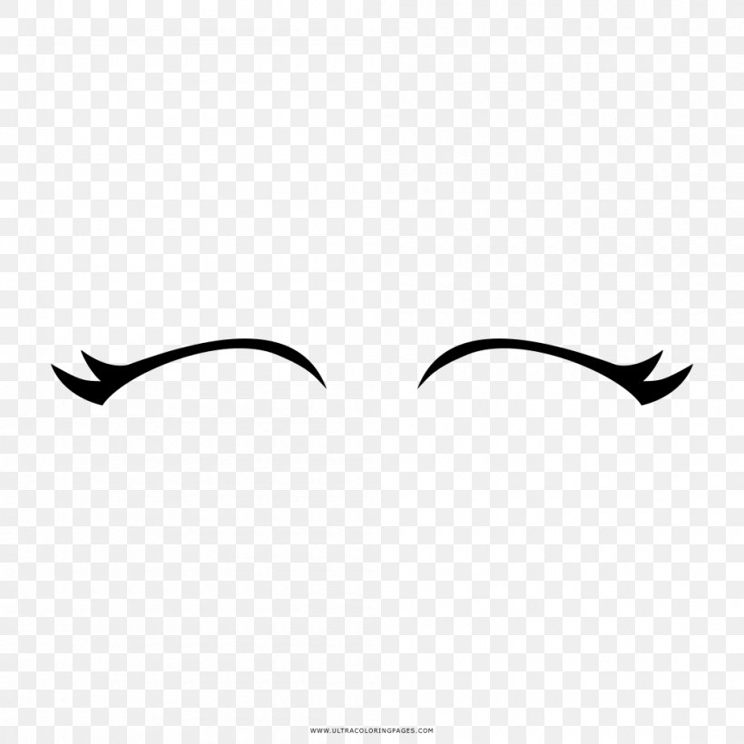 Eyelash Extensions Drawing Coloring Book, PNG, 1000x1000px, Eyelash, Ausmalbild, Black, Black And White, Brand Download Free