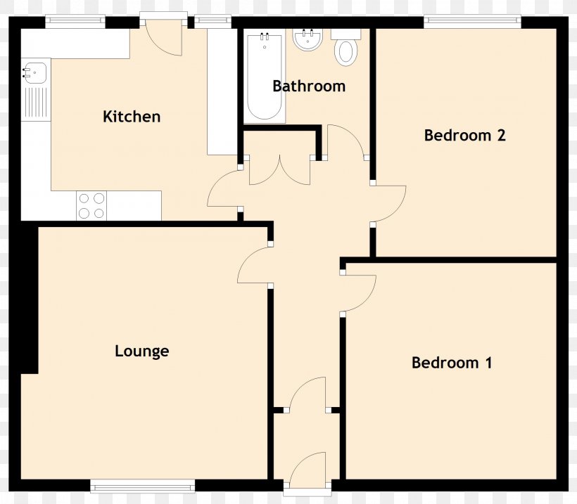Floor Plan House Bungalow G20 9HD, PNG, 2210x1933px, Floor Plan, Area, Bedroom, Bungalow, Curzon Street Download Free