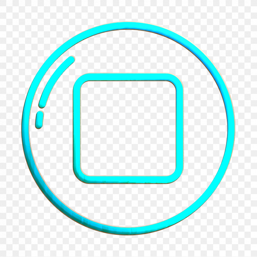 UI Icon Stop Icon Stop Button Icon, PNG, 1236x1238px, Ui Icon, Aqua, Circle, Stop Button Icon, Stop Icon Download Free