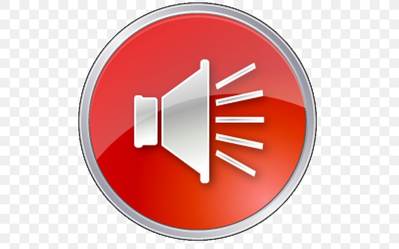 Red Symbol Volume, PNG, 512x512px, Swf, Button, Red, Sound, Symbol Download Free