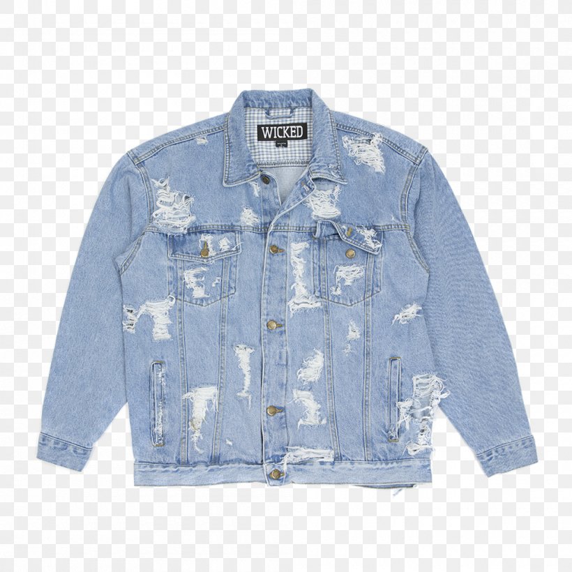 Jean Jacket Denim T-shirt Jeans, PNG, 1000x1000px, Jacket, Blue, Button, Clothing, Denim Download Free