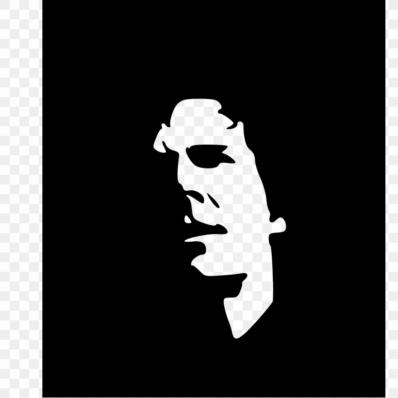 Silhouette Black And White, PNG, 2400x2400px, Silhouette, Benedict Cumberbatch, Black, Black And White, Drawing Download Free
