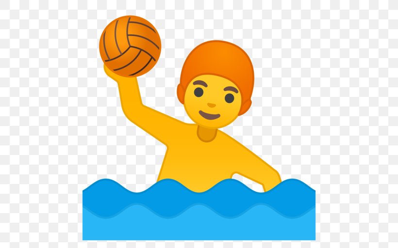 Water Polo EmojiBall Beach Ball, PNG, 512x512px, Water Polo, Area, Ball, Ball Game, Beach Ball Download Free