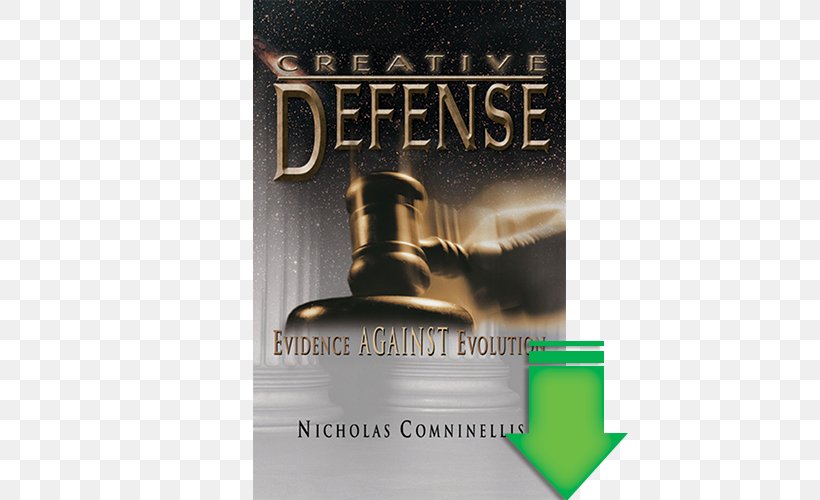 Creative Defense: Evidence Against Evolution EPUB Mobipocket E-book, PNG, 500x500px, Epub, Advertising, Brand, Ebook, Menu Download Free