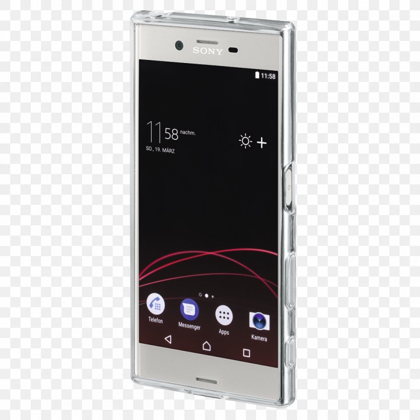 Feature Phone Smartphone Sony Xperia XZs Mobile Phone Accessories Multimedia, PNG, 1100x1100px, Feature Phone, Cellular Network, Communication Device, Electronic Device, Gadget Download Free