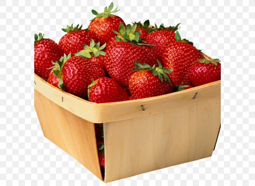 Strawberry Food Raspberry Fruit, PNG, 600x600px, Strawberry, Basket, Berry, Blueberry, Food Download Free