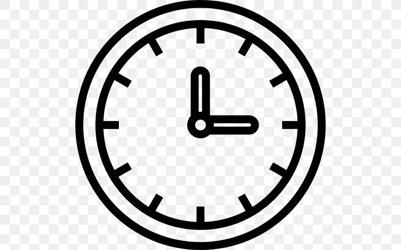 Alarm Clocks Timer Clip Art, PNG, 512x512px, Clock, Alarm Clocks, Area, Black And White, Digital Clock Download Free