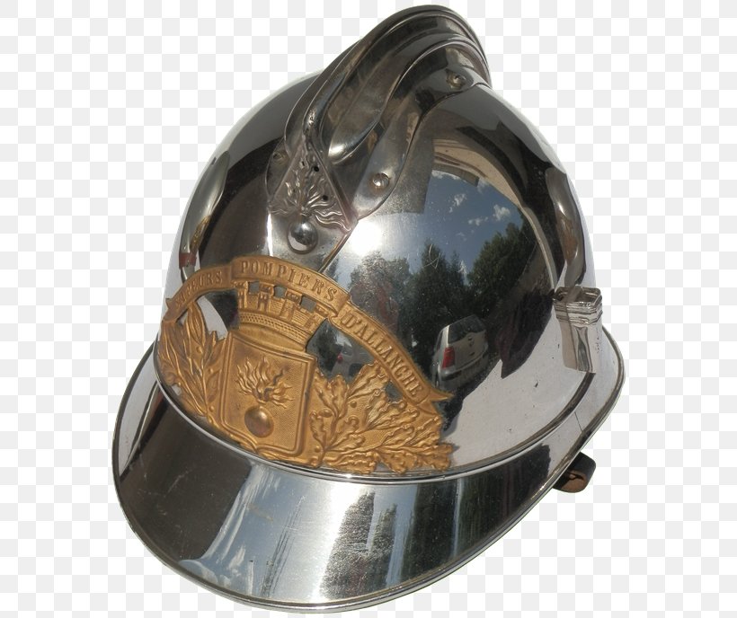 Firefighter's Helmet Firefighter's Helmet Paris Fire Brigade Sapper, PNG, 619x688px, Helmet, Army Officer, Brass, Cantal, Crown Download Free
