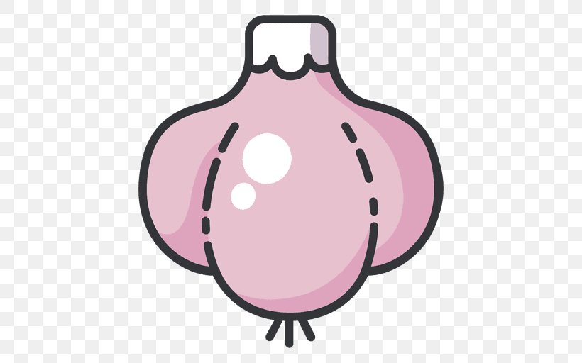 Garlic, PNG, 512x512px, Vexel, Headgear, Logo, Nose, Pink Download Free