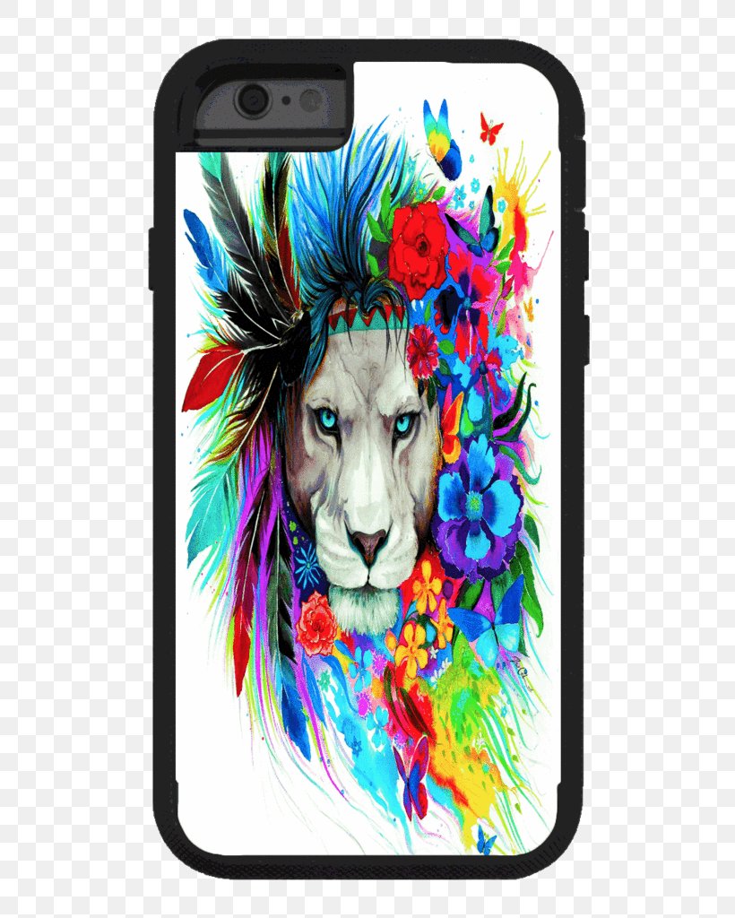 Lion Mobile Phone Accessories Kings Of Leon Samsung Galaxy IPhone, PNG, 748x1024px, Lion, Art, Electro Threads, Fictional Character, Iphone Download Free