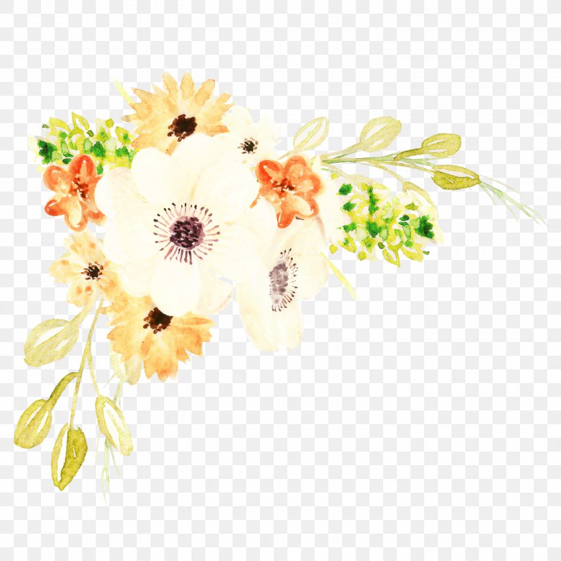 Flower Watercolor Painting Floral Design, PNG, 3000x3000px, Flower, Art, Cartoon, Cut Flowers, Drawing Download Free