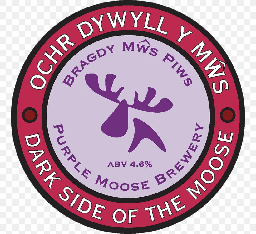 Beer Purple Moose Brewery Ltd Purple Moose Glaslyn Ale, PNG, 750x751px, Beer, Alcohol By Volume, Ale, Area, Badge Download Free
