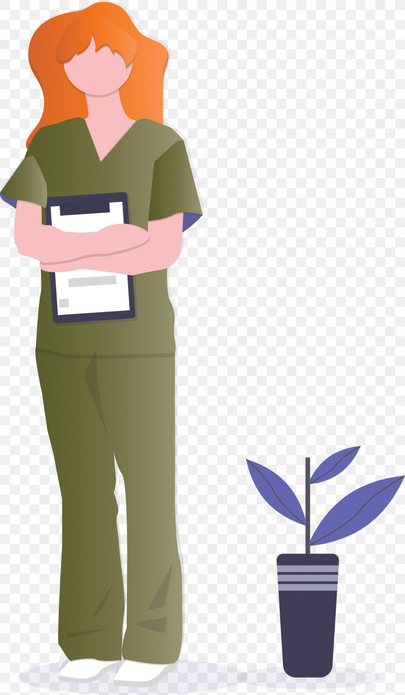 Nurse International Nurses Day Medical Worker Day, PNG, 1750x3000px, Nurse, Flowerpot, International Nurses Day, Job, Medical Worker Day Download Free