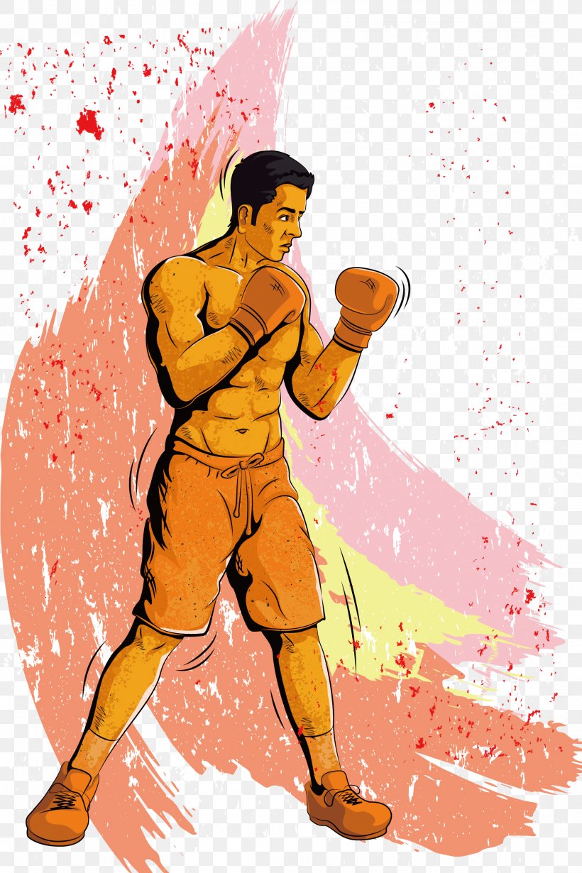 Boxing Photography Sport Illustration, PNG, 2174x3263px, Boxing, Art, Athlete, Cartoon, Combat Download Free
