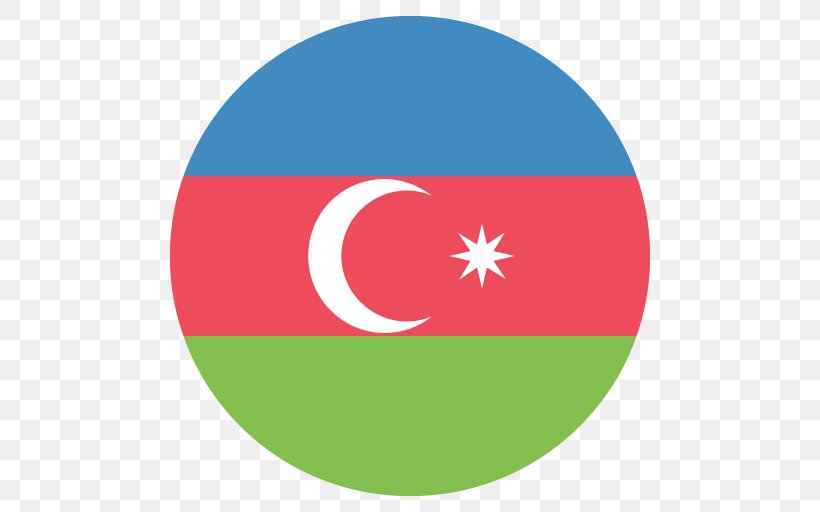 Flag Of Azerbaijan Emoji Flag Of Barbados, PNG, 512x512px, Azerbaijan, Area, Ball, Emoji, Flag Download Free