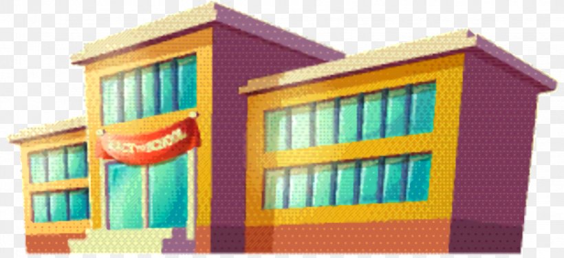 School Building Cartoon, PNG, 1542x706px, School, Architecture, Building, College, Colorfulness Download Free