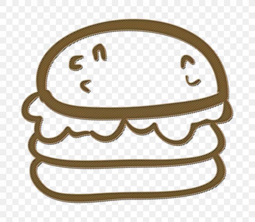 Burger Icon Hand Drawn Burger Icon Food Icon, PNG, 1234x1076px, Burger Icon, Burger, Burger King, Burger King Cheeseburger, Cheese Download Free