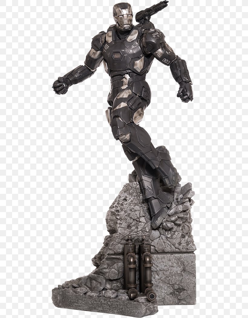 War Machine Captain America Iron Man Bucky Barnes Marvel Cinematic Universe, PNG, 480x1050px, War Machine, Bronze, Bronze Sculpture, Bucky Barnes, Captain America Download Free