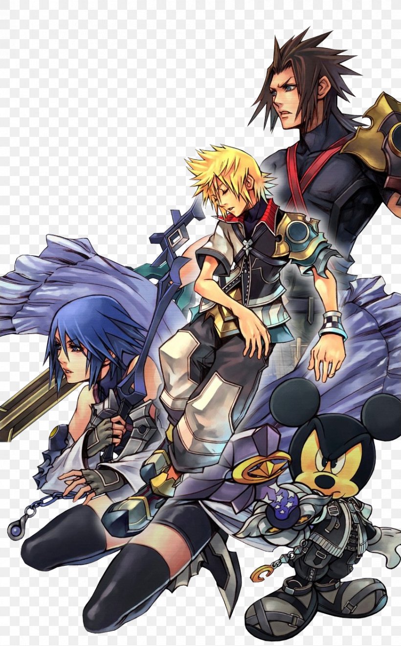 Kingdom Hearts Birth By Sleep Kingdom Hearts Final Mix Kingdom Hearts III PlayStation 2 PSP, PNG, 870x1402px, Watercolor, Cartoon, Flower, Frame, Heart Download Free