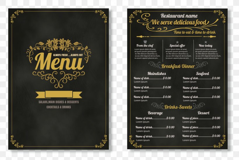 Cafe Hamburger Menu Restaurant, PNG, 1682x1129px, Cafe, Advertising, Brand, Drink, Fast Food Restaurant Download Free