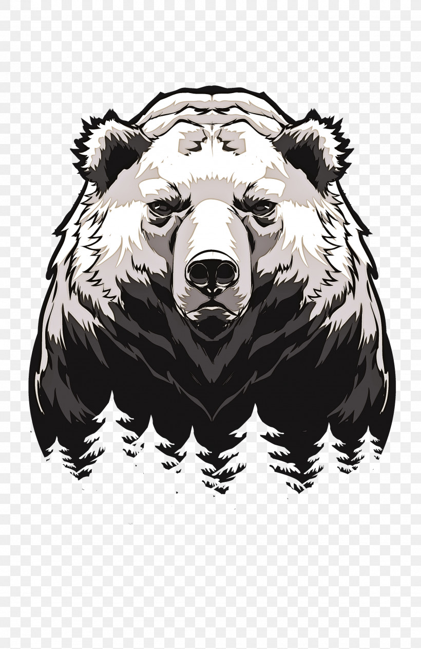 Grizzly Bear Bear Brown Bear Head Sloth Bear, PNG, 1948x2999px, Grizzly ...