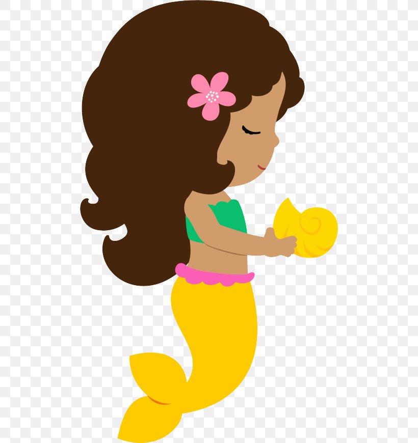 Mermaid Clip Art, PNG, 506x870px, Watercolor, Cartoon, Flower, Frame, Heart Download Free