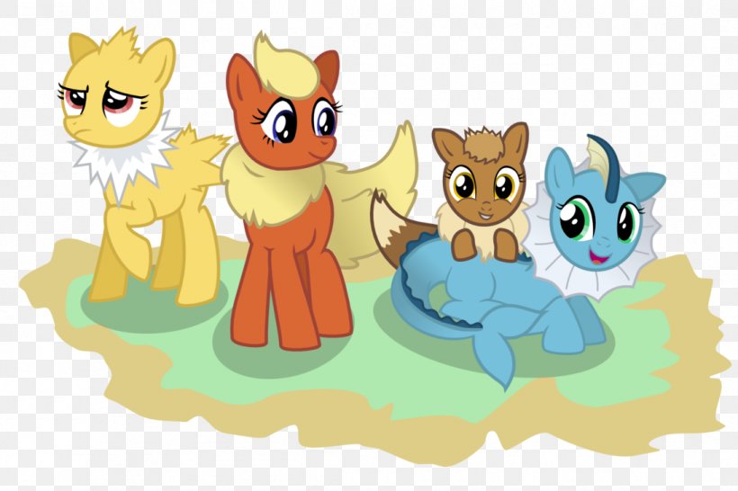 Pokémon X And Y Pony Eevee Jolteon, PNG, 1095x730px, Pony, Art, Carnivoran, Cartoon, Cat Download Free