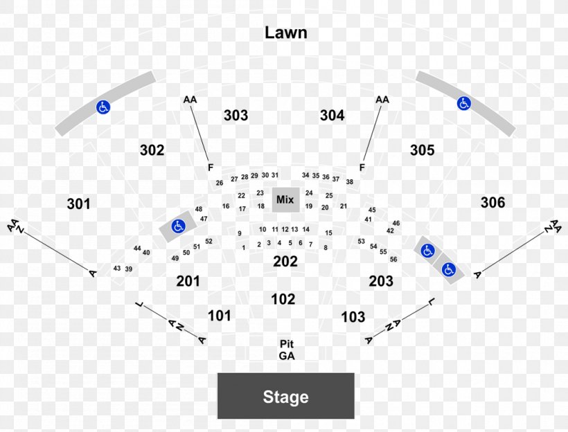 Chastain Concert Seating Chart