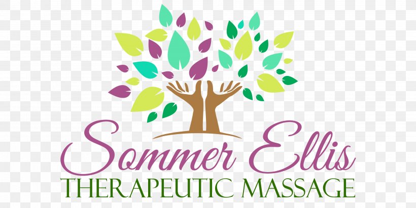 Sommer Ellis Therapeutic Massage Therapy Logo 3rd Street Southeast, PNG, 3033x1523px, Massage, Alberta, Brand, Business, Canada Download Free