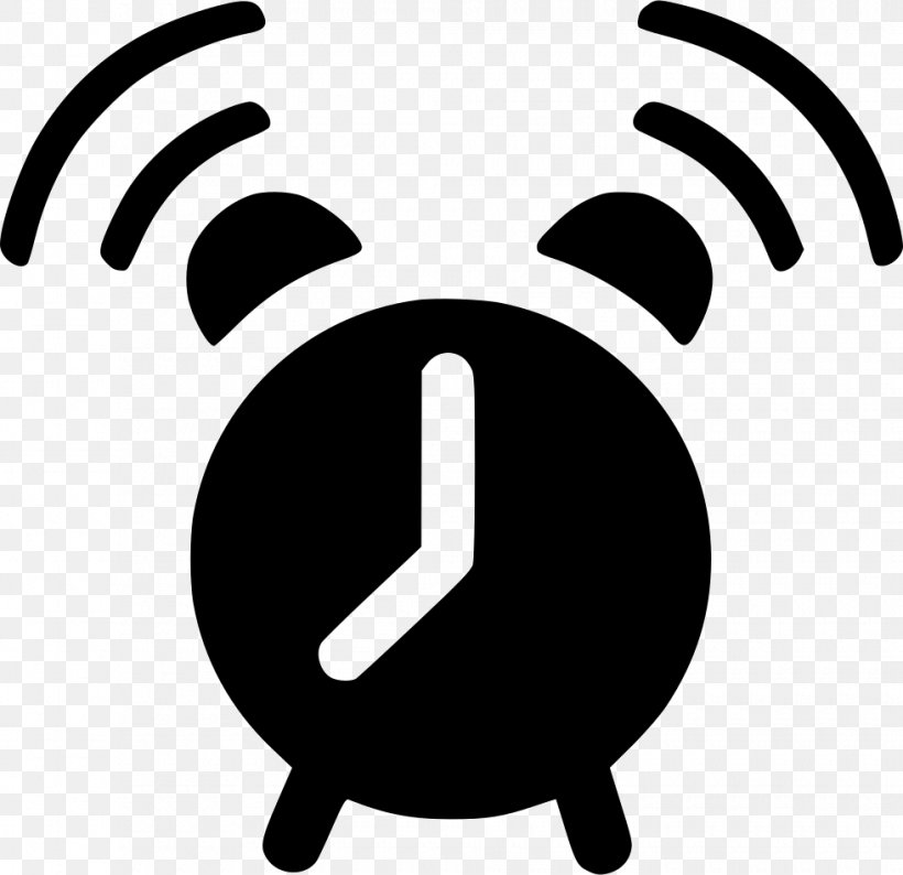 Alarm Clocks, PNG, 980x950px, Alarm Clocks, Black And White, Clock, Snout, Symbol Download Free