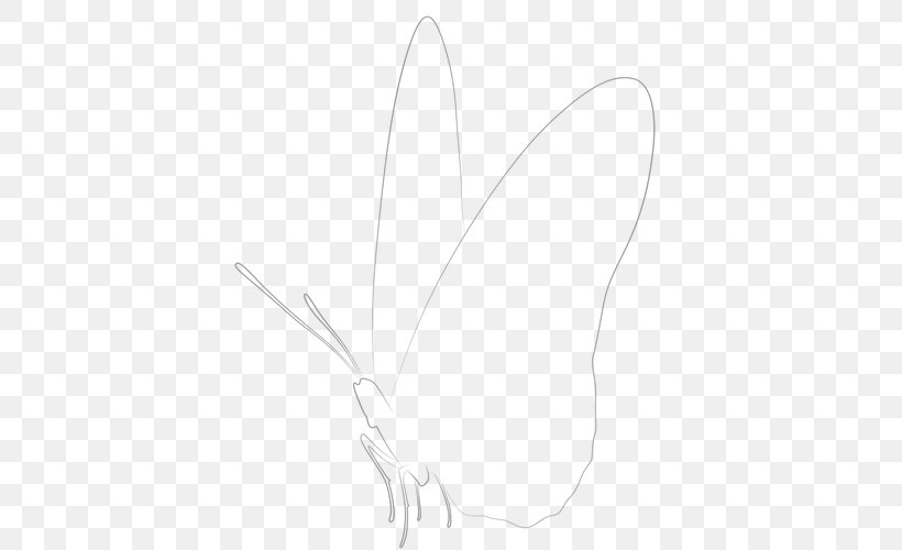 Drawing Desktop Wallpaper /m/02csf, PNG, 500x500px, Drawing, Black And White, Butterflies And Moths, Butterfly, Ear Download Free