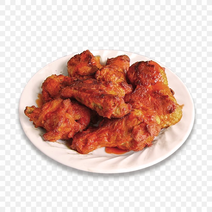 Fried Chicken Buffalo Wing Tandoori Chicken Pizza Take-out, PNG, 1000x1000px, Fried Chicken, Animal Source Foods, Appetizer, Barbecue, Buffalo Wing Download Free