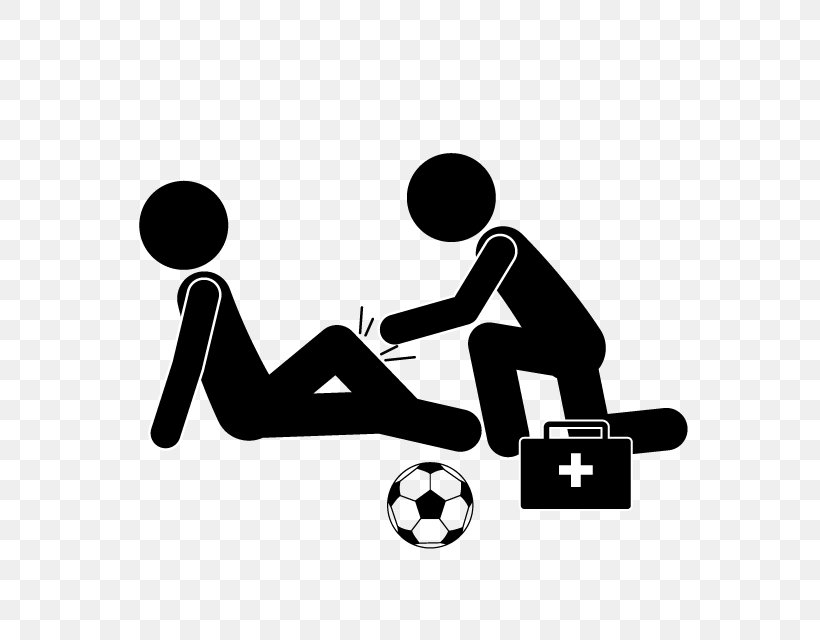 Athletic Trainer Sport Injury Football First Aid Kits, PNG, 640x640px, Athletic Trainer, Area, Black, Black And White, Brand Download Free