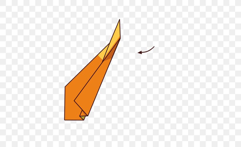 Line Angle, PNG, 500x500px, Triangle, Orange, Wing, Yellow Download Free