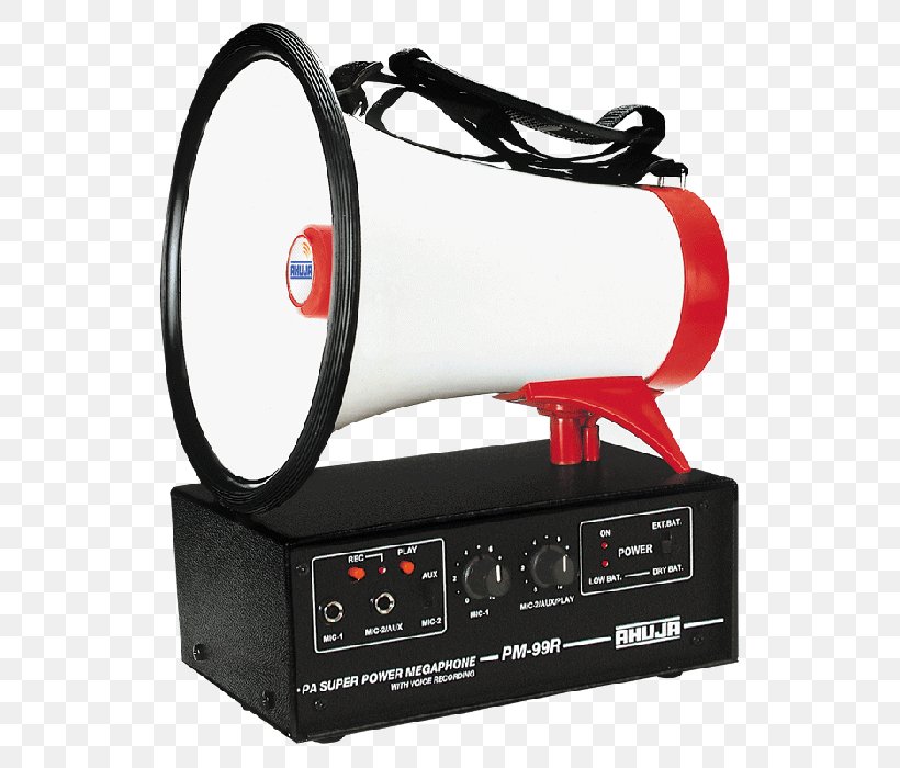 Microphone Megaphone Public Address Systems Sound Ahuja Radios Ltd., PNG, 700x700px, Microphone, Amplifier, Automotive Battery, Dry Cell, Electric Battery Download Free
