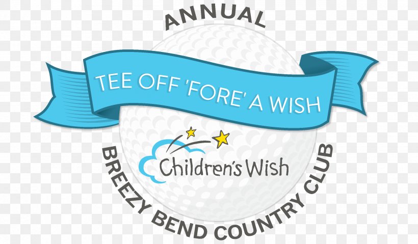 Tee Off Fore A Wish Breezy Bend Country Club Golf Tees Children's Wish Foundation Of Canada, PNG, 2530x1479px, Golf, Area, Blue, Brand, Charitable Organization Download Free