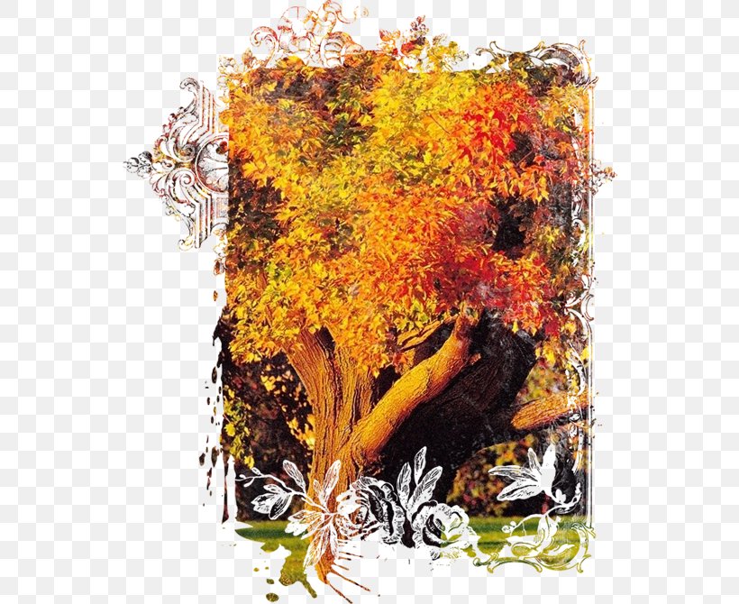 Autumn Tree, Lawn & Landscape Co. Season, PNG, 550x670px, Autumn, Acrylic Paint, Art, Blog, Branch Download Free