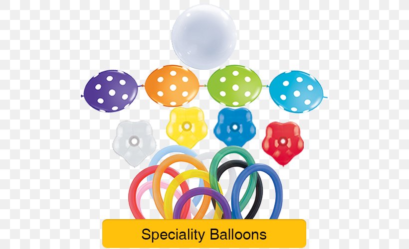 Balloon Modelling Toy Party Polka Dot, PNG, 500x500px, Balloon, Baby Toys, Balloon Modelling, Body Jewelry, Dress Download Free
