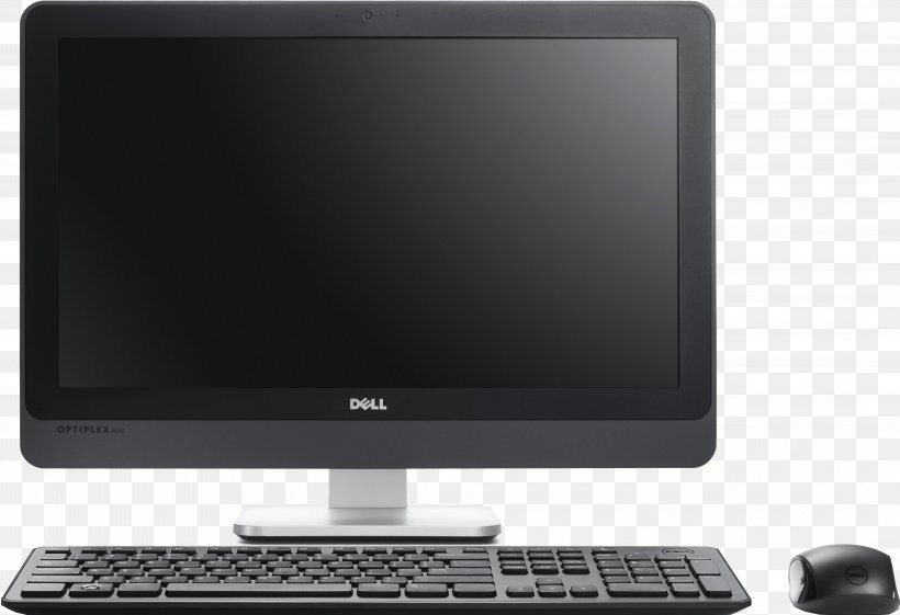 Dell OptiPlex Desktop Computers Laptop Personal Computer, PNG, 4252x2911px, Dell, Allinone, Computer, Computer Hardware, Computer Monitor Download Free