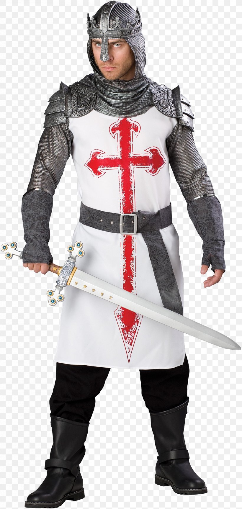 Crusades BuyCostumes.com Knight Clothing, PNG, 1166x2454px, Crusades, Armour, Belt, Buycostumescom, Clothing Download Free