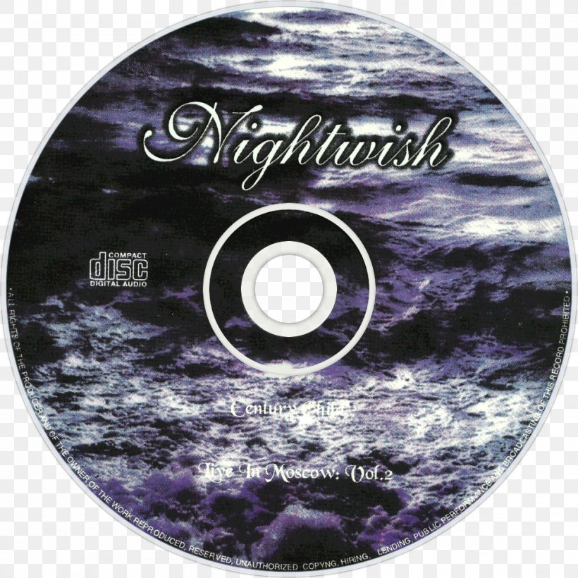 Nightwish Century Child DVD End Of An Era Decades, PNG, 1000x1000px, Watercolor, Cartoon, Flower, Frame, Heart Download Free